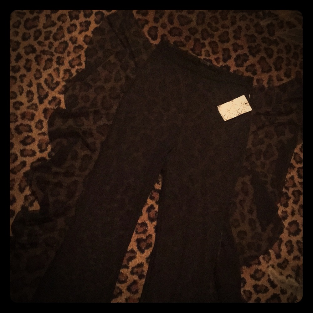 Mesh cover up pants